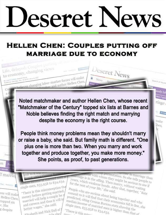 Hellen Chen Featured in Deseret News